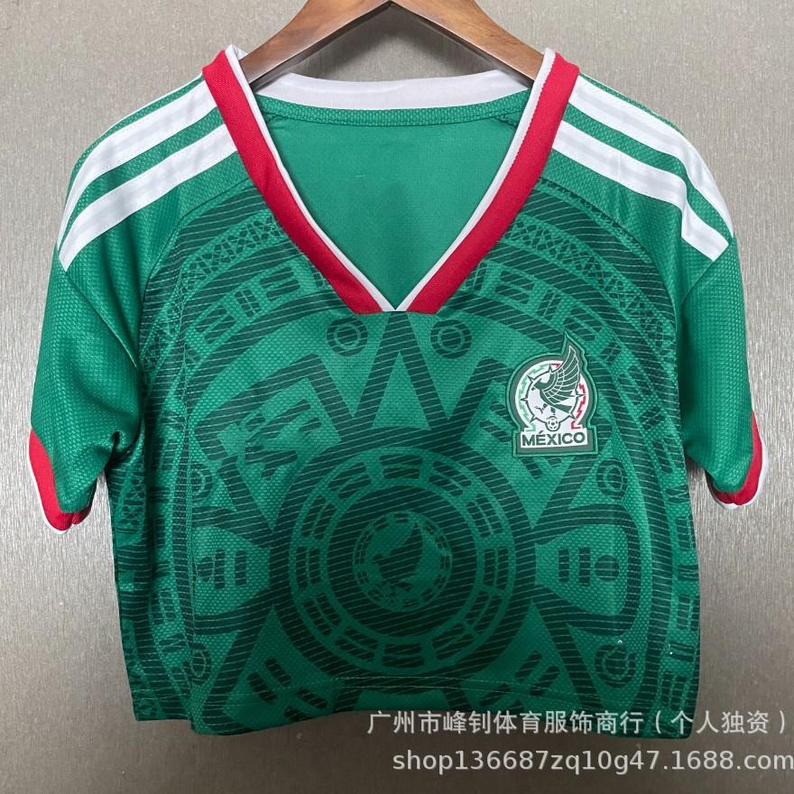 2026 Weltcup Trikot Damen Fußballtrikot Cheerleader Kurzarm Brasilien Mexiko Argentinien Deutschland Großhandel