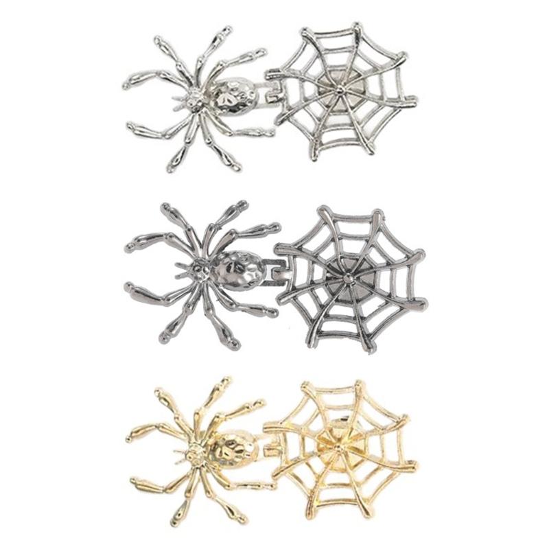 Spiderweb Shape Metal Fastening Button Detachable Pant Buttons Pin Crafts Waist Tightener Clothing Buckle Sewing Tool
