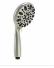 5 Settings Functional Rain Shower Head Spa Message High Pressure Handheld Shower Set Hose Adjustable Bracket Chrome Bathroom