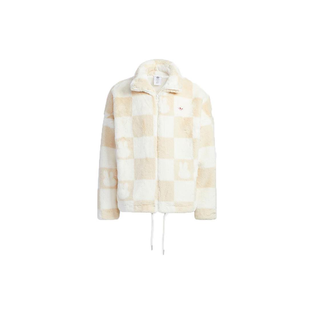 Куртка Adidas Originals Miffy Коллекция Сотрудничества Унисекс Бежевая HZ9022 L