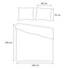 Bedding set 160x200 JERSEY 100% COTTON flowers duvet cover + pillowcases