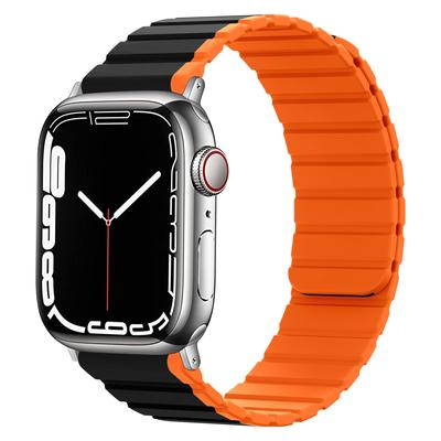 Cinturino magnetico in silicone per Apple Watch Ultra Band 49mm 44mm 45mm 41mm 40mm 42mm 38mm 45mm Bracciale magnetico IWatch serie 8 SE 7 6 5 3 2 1 cinturino