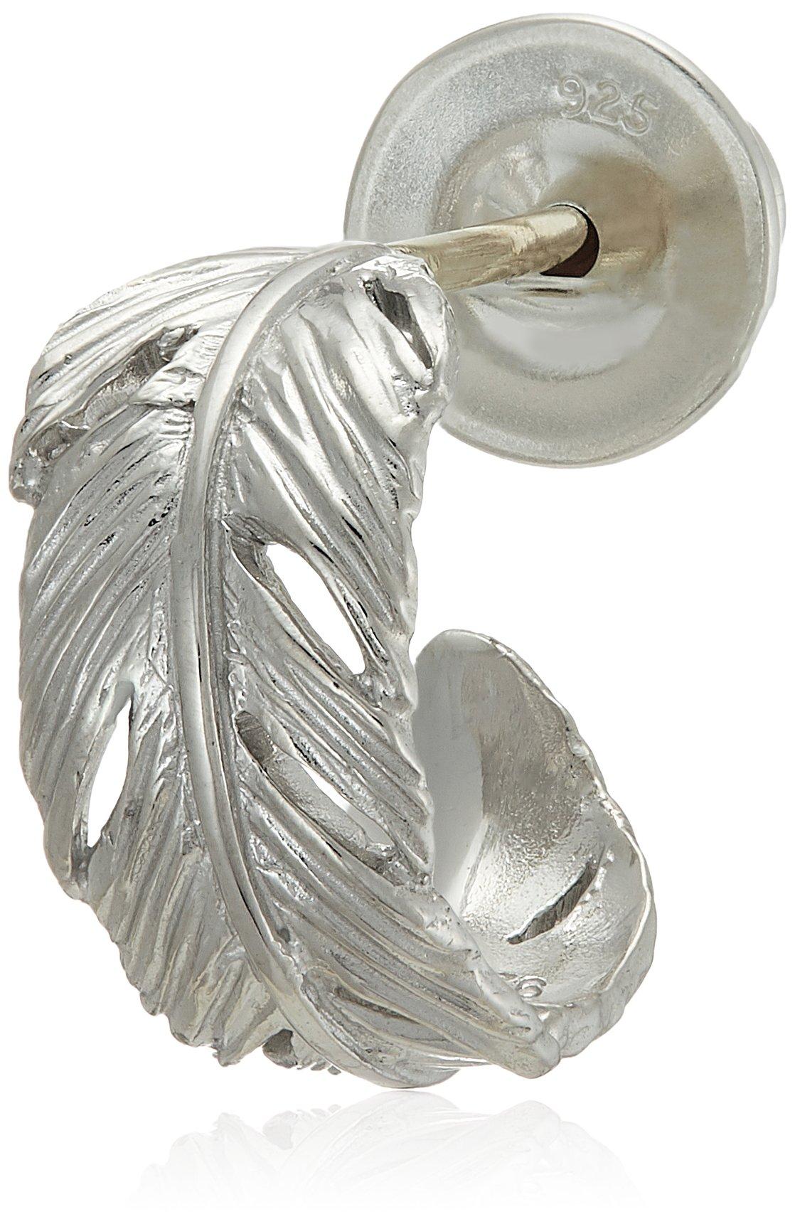 

Серьги-кольца Progresso Silver Feather 01EA0461SV [Lion Heart]