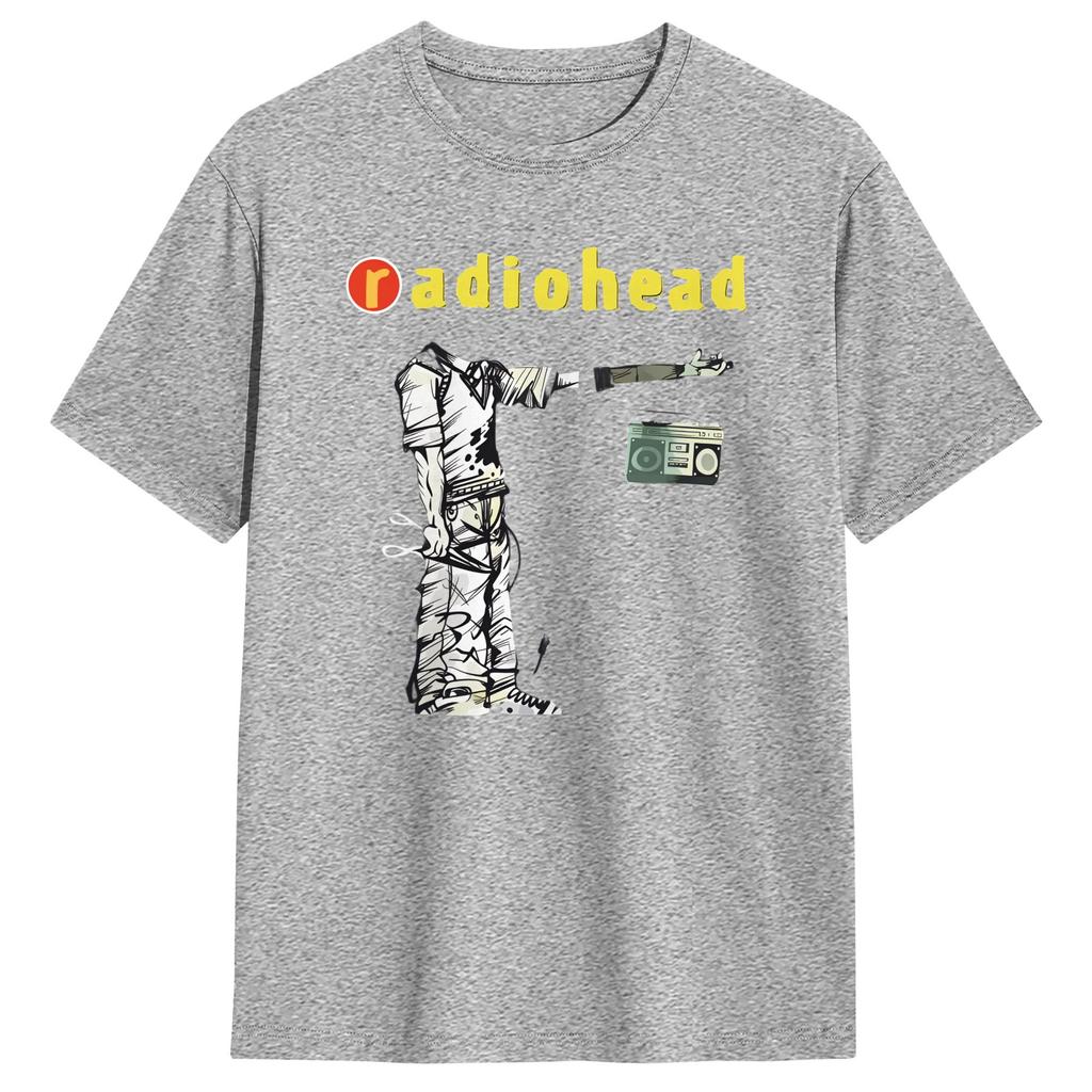 1994 Radiohead Band Ok T Shirt Summer Hipster Tshirts 100 Cotton Round Neck Plus Size 5xl Top Tees Short Sleeve Tshirt
