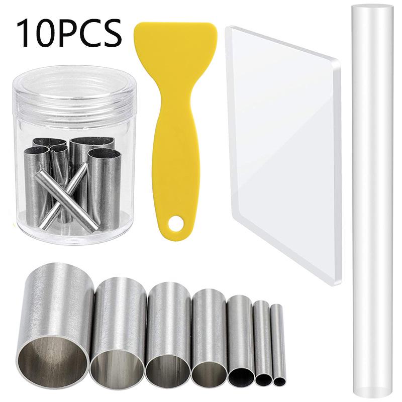 10-częściowy zestaw narzędzi do ceramiki i rzeźby w glinie