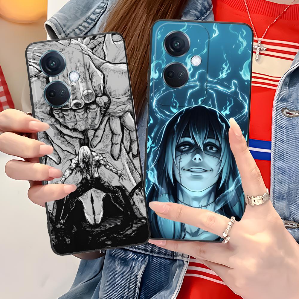 JJK Mahito Phone Case for OPPO Find X9 X8 X7 X6 X5 X3 X2 Plus S Pro Ultra Lite Soft TPU Shockproof Cover