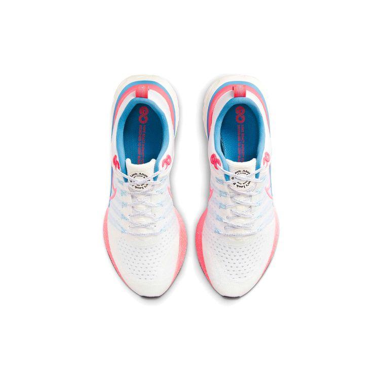 Nike React Infinity Run Flyknit 2 Racer Pink Men Sneakers Sail Coast DJ5191-164