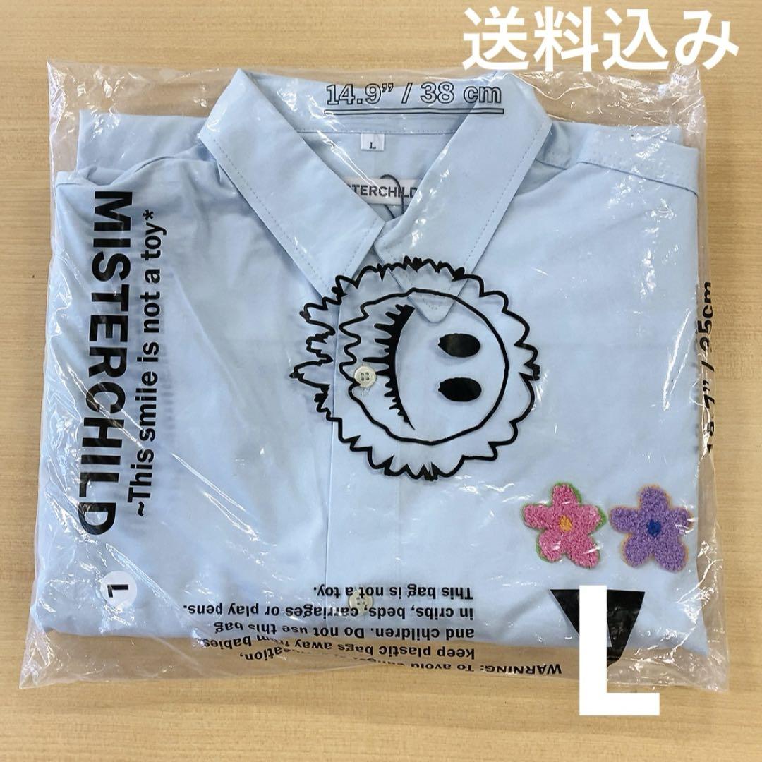 

[Б/У] Отличное предложение на светло-голубую мужскую футболку MISTERCHILD размера L. Как мило!