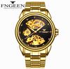 Couple Mechanical Watch Business Double-sided Hollow Men's Watch Waterproof Mechanical Gift Watch