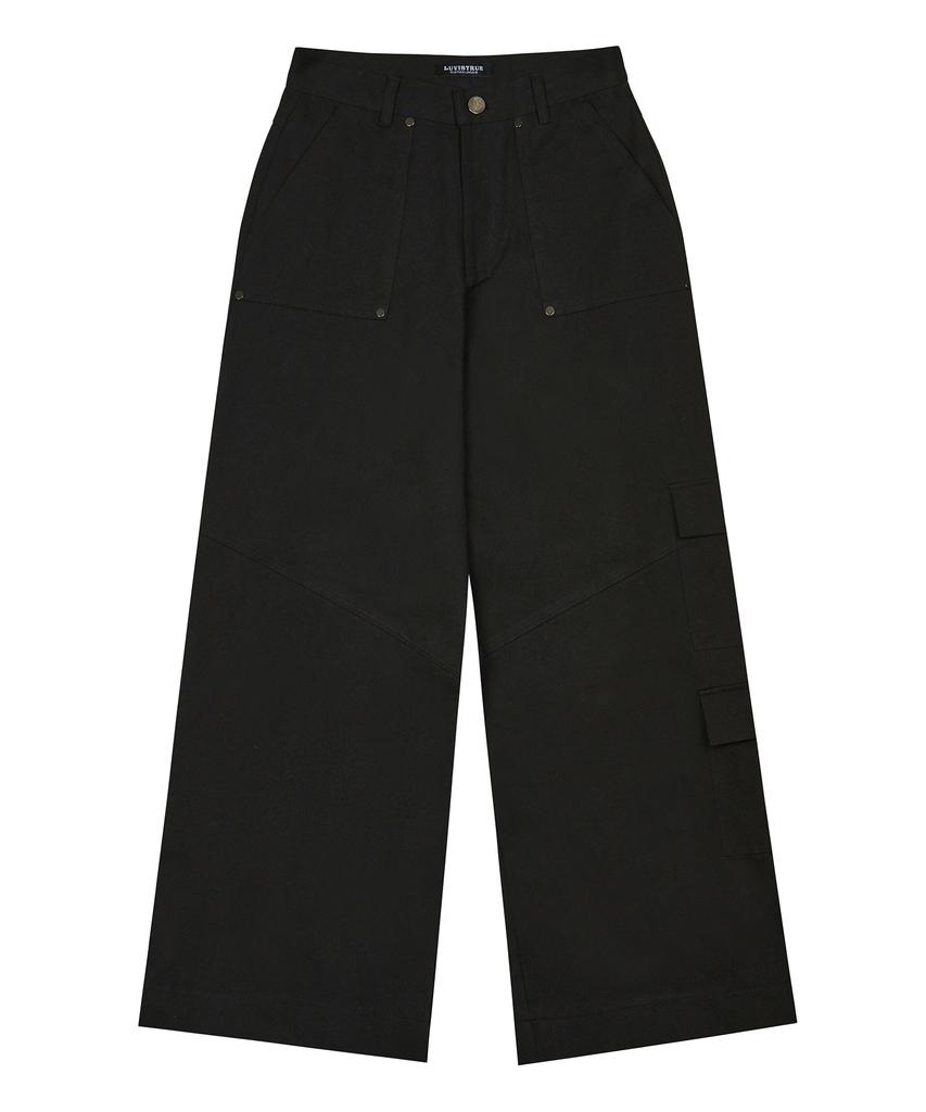LUVISTRUE Py Cargo Pants(Black)