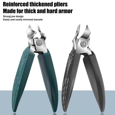 Anti-Splash 25° Slant Edge Nail Clipper Professional High-End Eagle Beak Oblique Toe Nail Trimmers Ingrown Toenail Tools
