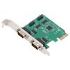 PCIE 1X to 4 Port R232 Serial Expansion Card for AX99100 Main Control Chip DB25 to DB9 R232
