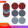 3Inch Sandpaper 75MM Wet Dry Sanding Discs Hook and Loop 60-5000Grit 15-45PCS for Car Polishing Headlights Repair Restoration