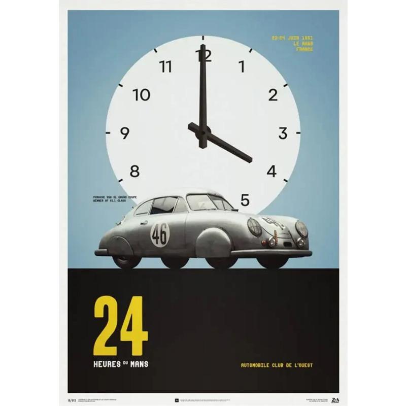 

Ретро Автомобили Эстетика Постер 24 часа Хорошее слово Гонка 911 Гонка на выносливость F1 Автоспорт Настенное искусство Каваи Декор комнаты Холст Постеры 21cm×30cm NoFrame