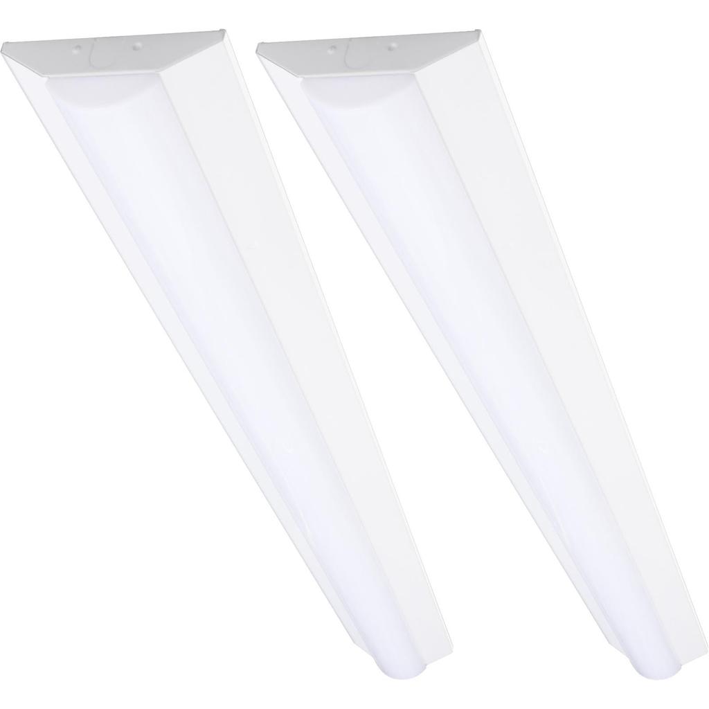 Dlmond Inverted LED Base Integrated Equivalent To Two LED Fluorescent Daylight Ceiling Straight Tube Fluorescent High Ideal for Facilities and