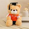 Graduation Cap Bear Plush Toy – Commemorative Gift and Decorative Couple Doll