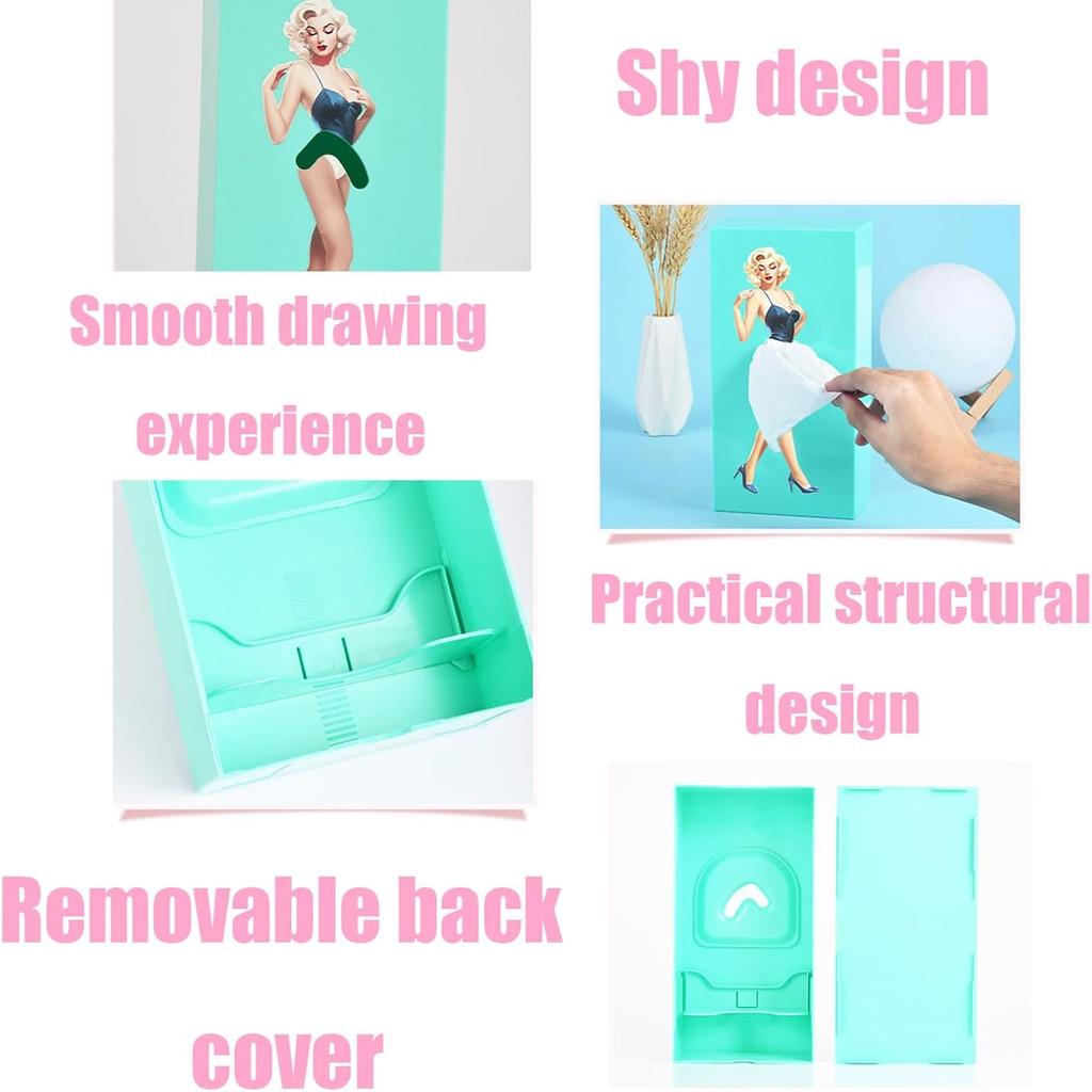 Marilyn Monroe Flying Skirt Tissue Box Tissue Puffy Skirt Girl Face Tissue Box Desktop dekorative ornamenter