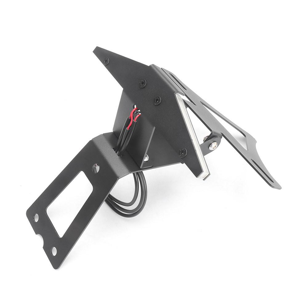 Ducati Hypermotard 950 Modified Tail License Holder with Turn Signals & Folding Brake Light