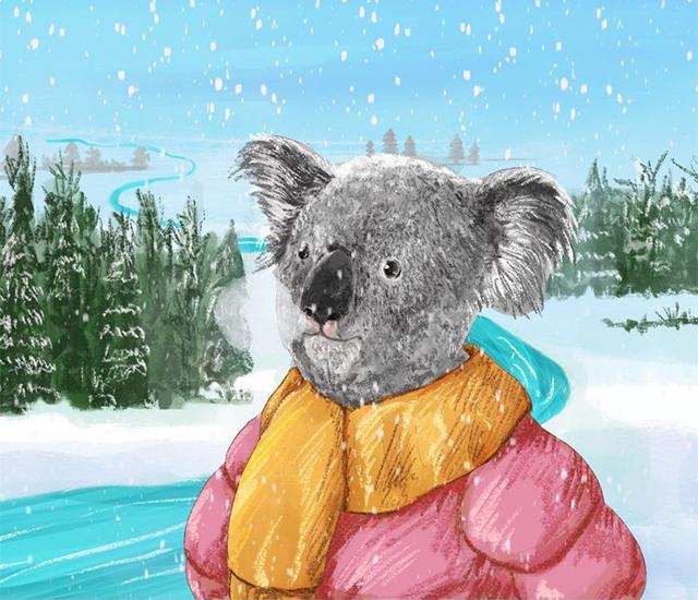 

Ruopoty DIY картина маслом по номерам коала животное краска по номерам холст ручная роспись наборы украшения дома 40x50cm NO Frame