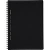 KOKUYO Note Soft Ring Notebook Business 70 Sheets A5 B Lined Black S-SV437B-D