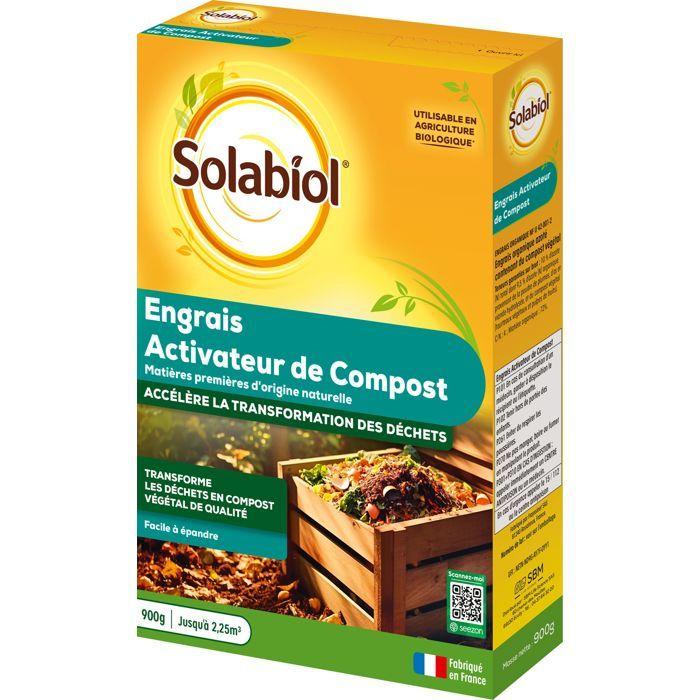 Activateur de compost naturel pret a l'emploi 900g - SOLABIOL