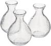 Yoshitani Glass Heat-Resistant Edo Glass Kamakura Sake Bottle Set of 3 (KK-6139/3)