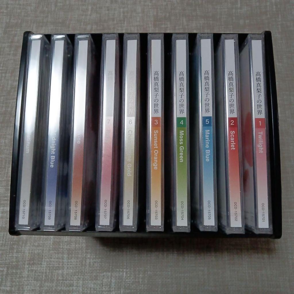 [USED] Takahashi Mariko limited edition 10-disc CD set