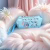 MINISO Kawaii Stitch Torba na długopisy z kreskówką Duża pojemność Studencka torba na artykuły piśmiennicze Stitch Śliczna Dziecięca Wielofunkcyjna Torba do Przechowywania
