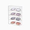 Stackable Multiple Drawer Storage Case For Glasses Sunglasses Organization In Clear Acrylic Materials