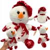 Plush Christmas Snowman Scarf Mascot Winter Plush Toy