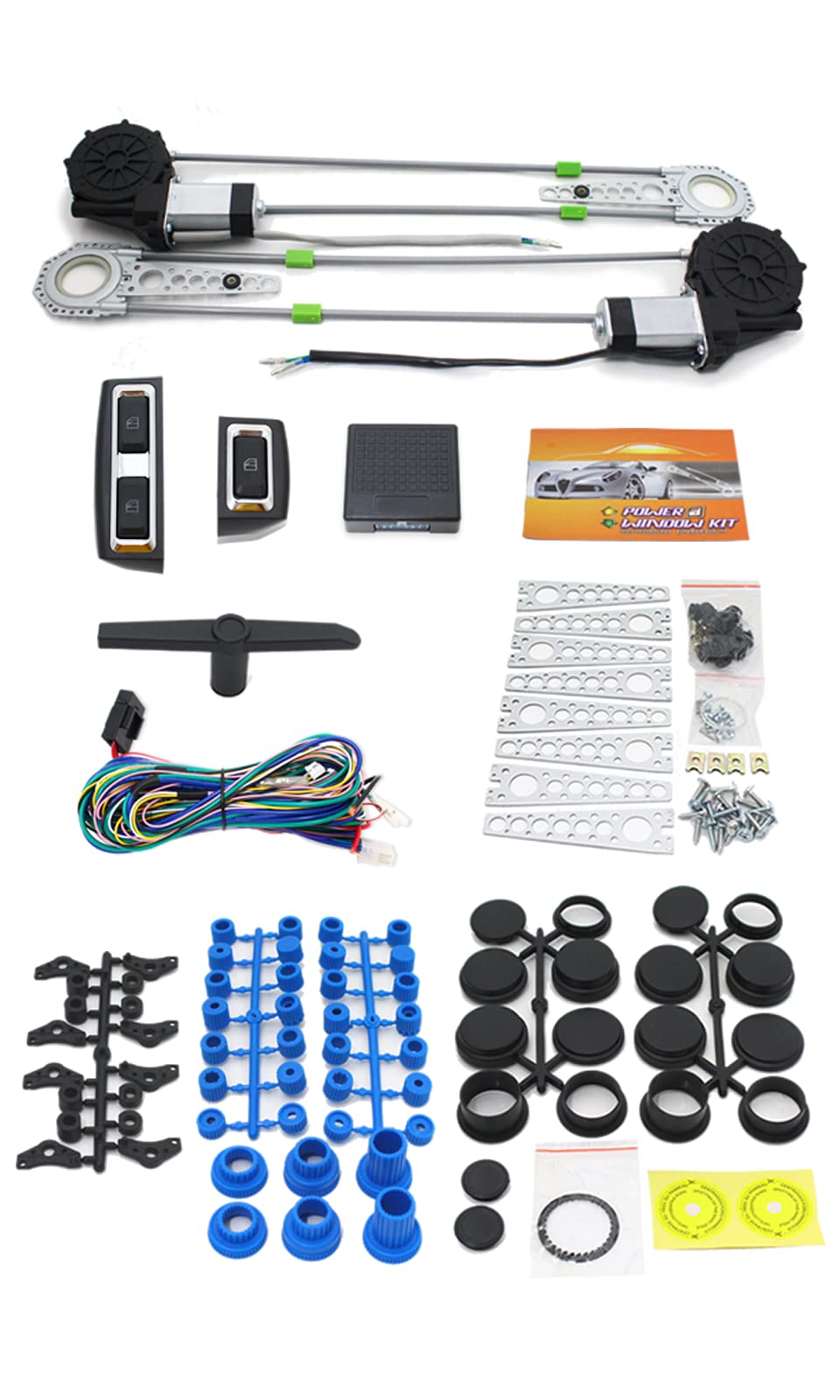 

CEP 12V Универсальный электростеклоподъемник для послепродажной установки для Toyota и легковых автомобилей, комплект для 2-дверных автомобилей, Hijet, Carry, Sambar, Acty, Clipper, Every, Probox,