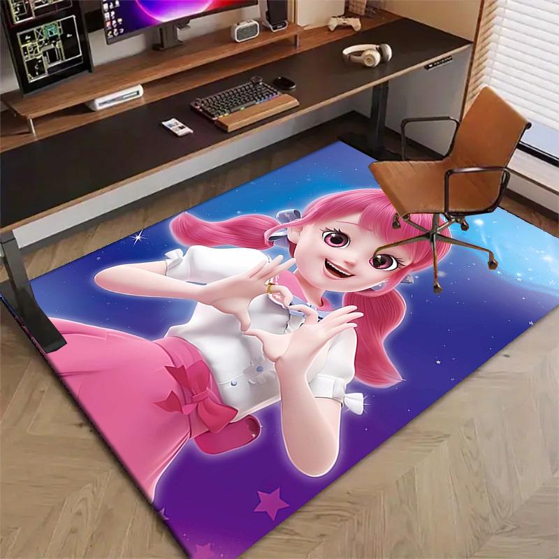 1pc Catch Teenieping Magic Sweethear (2) Design Printed Area Rug Carpet for Bedroom Living Room Home Decor Rugs Mat Non Slip Mat Rug for Bedside