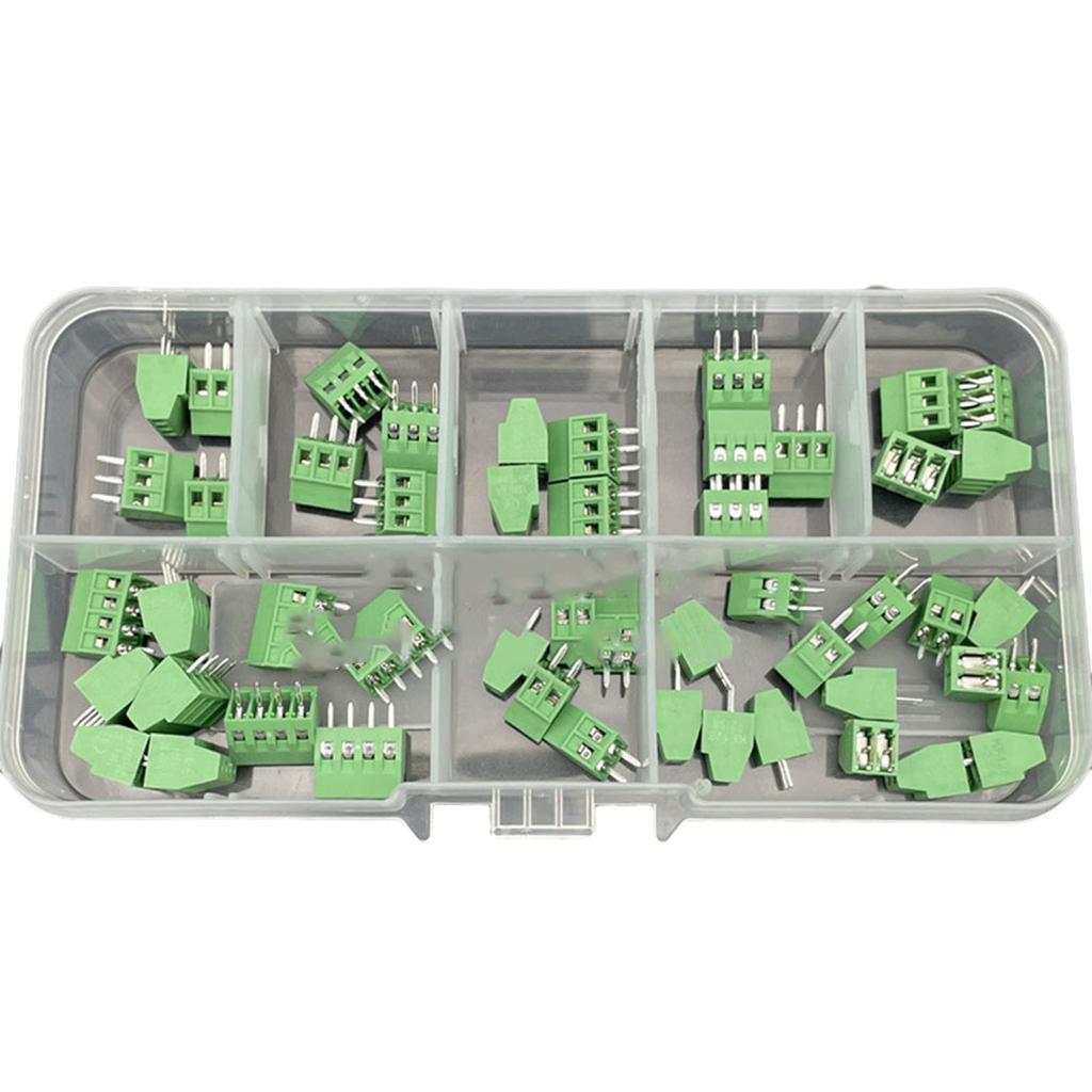 Screw Terminal KF128 Terminal Block Pitch 2.54 Mm Nominal Voltage Pin No. Plastic Product Type Quantity 125V 50pcs