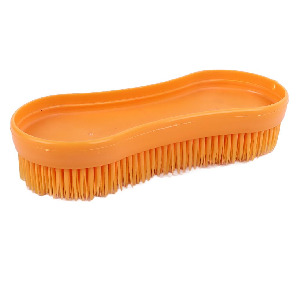 Horse Cleaning Brush Soft Brush Multifunctional Portable Pet Grooming Massage Brush Ergonomic Horse