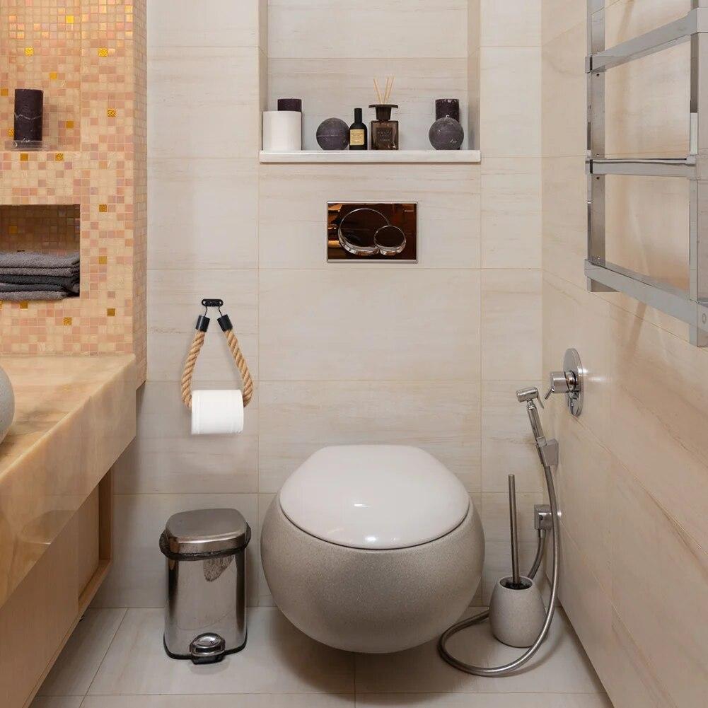 Wall-Mounted Roll Napkin Holders Bathroom Paper Towel Rack Toilet Hanging Towel Dispenser Household Bathroom Accessories