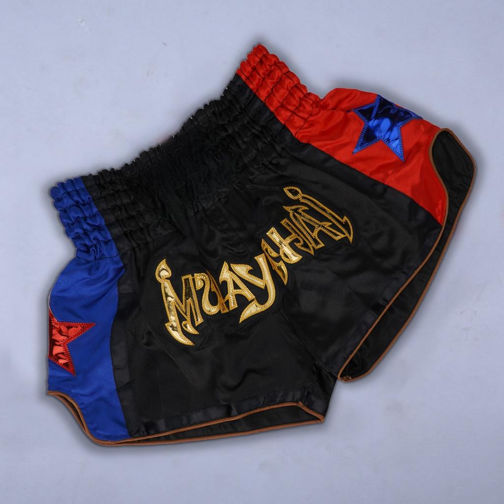 Anotherboxer Unisex Muay Thai Boxing Shorts Breathable MMA Kickboxing Fighting