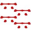 4PCS/SETAir Fryer Magnet Silicone Buckle for Holding Down Air Fryer Parchment Paper Lock Disposable Liners Prevent Paper To Burn