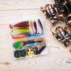 86Pcs/Set Lure Kit Simulation Fake Fish Bait Soft Lure Minnow Hooks Hard Tail Fishing Lure for Outdoor Fishing Accessories Tool
