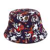 2023 Custom Sublimation Printing Double-Sided Bucket Hat All Over Printing Reversible Bucket Hats