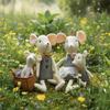 The Mouse Family kawaii plush Little Mouse Plush dolls Stuffed Animal Cartoon Kids Toys for Girls Baby Christmas Gift