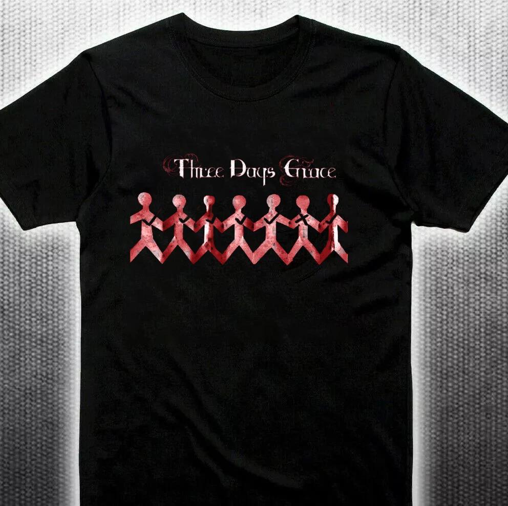Three Days Grace Black Cotton Shirt Full size S-5XL Unisex L118 XL