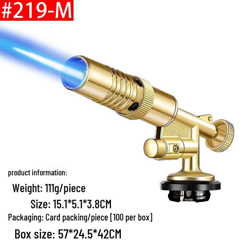 Portable High-Temperature Handheld Blowtorch: Multifunctional Gas Flame Torch for Baking and Welding