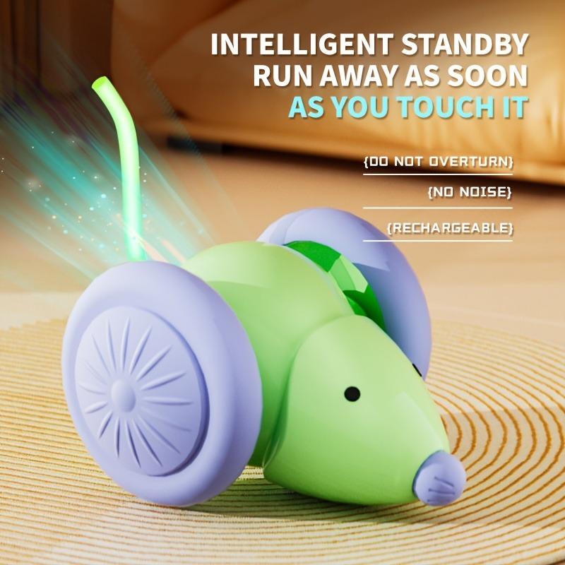Cat Mouse Car Toy, Relieve Boredom, Interact, Consume Energy Electric Toy