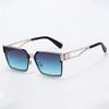 Vintage Sunglasses for Men Geometric Square Hollow Design Classic Trendy Accessories Glasses For Men