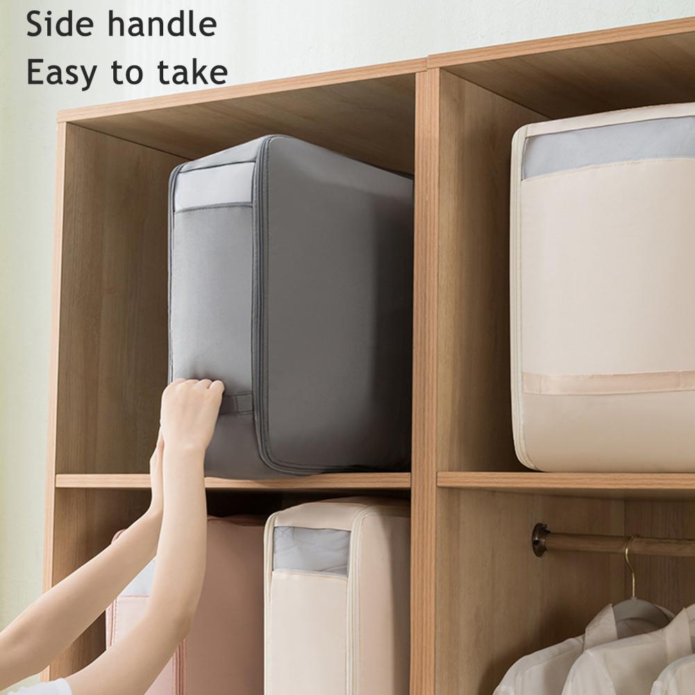 Tear-resistant Storage Bags for Clothes Storage Bag with Mesh Viewing Window Capacity Quilt Comforter Storage Bags for Clothes