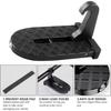 2-in-1 Car Door Step Pedal with Safety Hammer – Universal Folding Foot Peg for Easy Roof Access