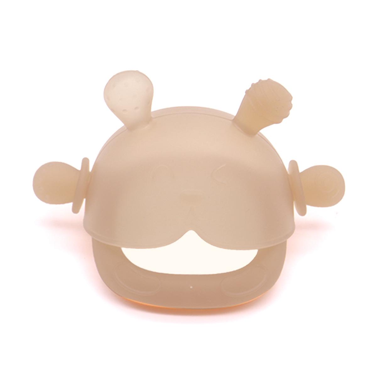 

Food-Grade Silicone Baby Teether Stick for Soothing Teething and Preventing Hand-Sucking