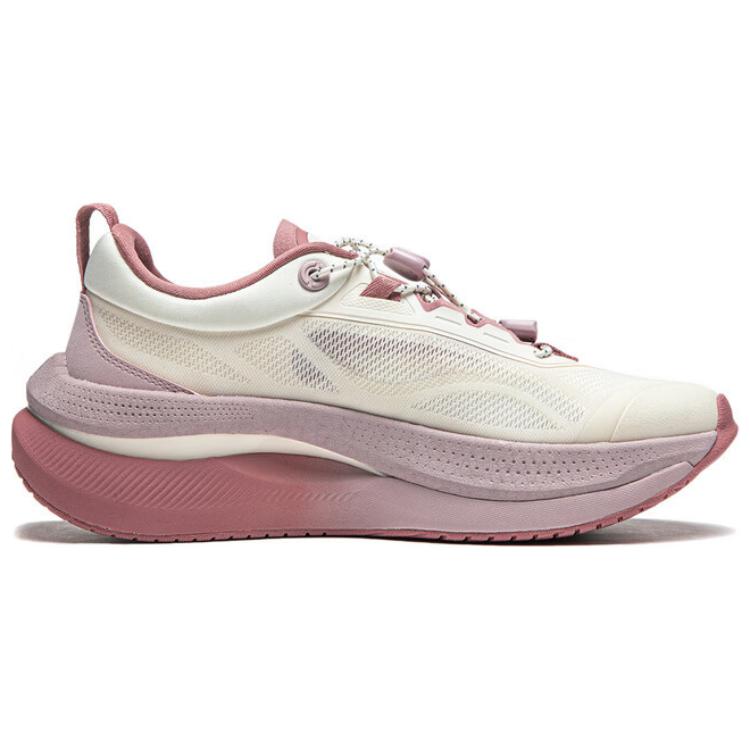 Li-Ning Soft Go Max Retro Versatile Shock Absorption Non-Slip Wear-Resistant Breathable Support Rebound Low-Top Casual Shoes Women Sneakers AGLU046-3