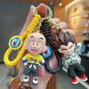 Anime Dragon Ball Keychain Z Super Saiyan Son Goku Bulma Broly Piccolo Majin Buu Series Kawaii Bag Pendant Keyring Toys Gifts