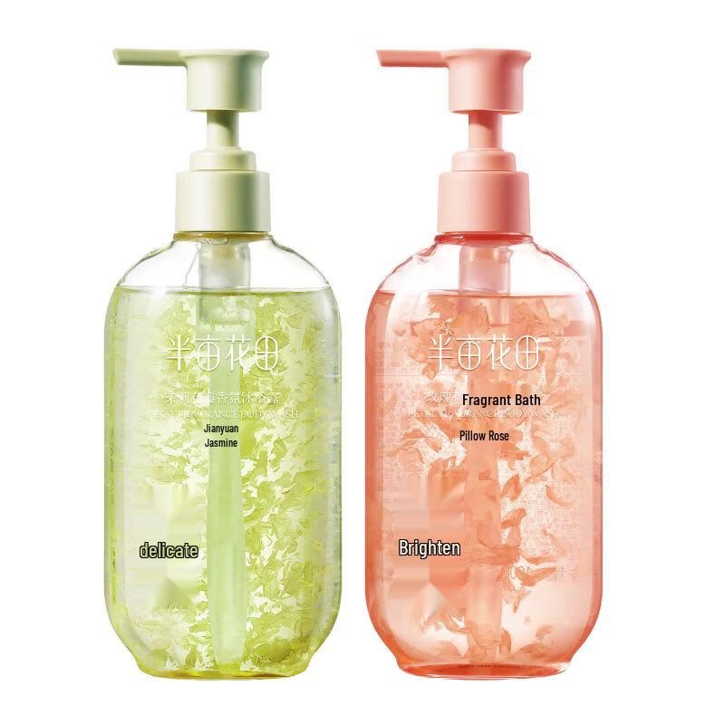 Ban Mu Hua Tian Real Petal Scented Shower Gel - Jasmine & Rose Duo